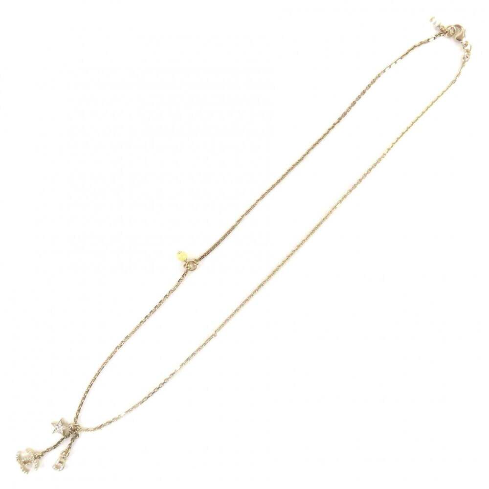 CHANEL Gold Logo Necklace - Picture 4 of 9